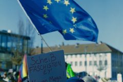 Political Protest against the far-right party AfD